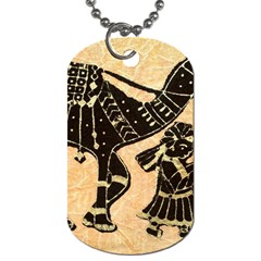 Antique Apparel Art Dog Tag (two Sides) by Modern2018