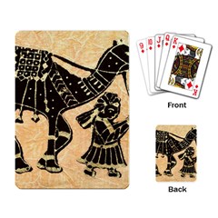 Antique Apparel Art Playing Card by Modern2018