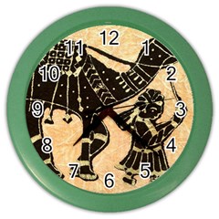 Antique Apparel Art Color Wall Clocks by Modern2018