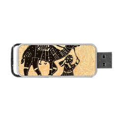 Antique Apparel Art Portable Usb Flash (one Side) by Modern2018