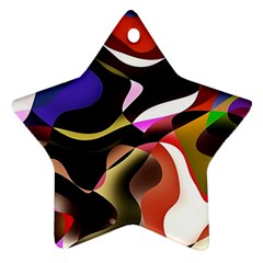 Abstract Full Colour Background Ornament (star) by Modern2018