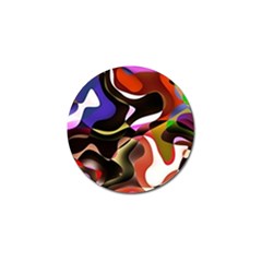 Abstract Full Colour Background Golf Ball Marker by Modern2018