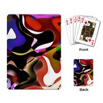 Abstract Full Colour Background Playing Card Back