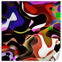 Abstract Full Colour Background Canvas 20  X 20   by Modern2018