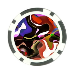 Abstract Full Colour Background Poker Chip Card Guard by Modern2018