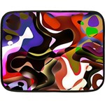 Abstract Full Colour Background Fleece Blanket (Mini) 35 x27  Blanket