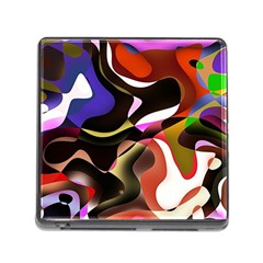 Abstract Full Colour Background Memory Card Reader (square) by Modern2018