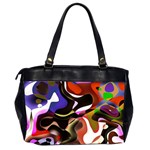 Abstract Full Colour Background Office Handbags (2 Sides)  Back