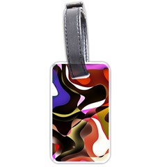 Abstract Full Colour Background Luggage Tags (one Side)  by Modern2018