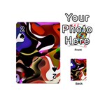 Abstract Full Colour Background Playing Cards 54 (Mini)  Front - Spade2