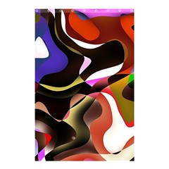 Abstract Full Colour Background Shower Curtain 48  X 72  (small)  by Modern2018