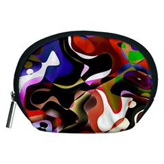 Abstract Full Colour Background Accessory Pouches (medium)  by Modern2018