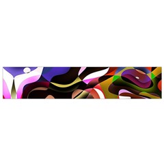 Abstract Full Colour Background Small Flano Scarf by Modern2018