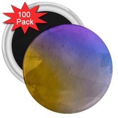 Abstract Smooth Background 3  Magnets (100 Pack) by Modern2018