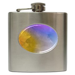 Abstract Smooth Background Hip Flask (6 Oz) by Modern2018