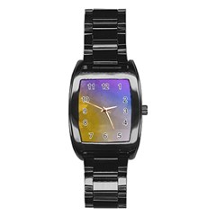 Abstract Smooth Background Stainless Steel Barrel Watch by Modern2018