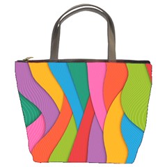 Abstract Background Colrful Bucket Bags by Modern2018