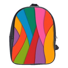 Abstract Background Colrful School Bag (large) by Modern2018