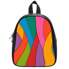 Abstract Background Colrful School Bag (small) by Modern2018