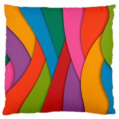 Abstract Background Colrful Large Cushion Case (one Side) by Modern2018