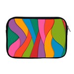 Abstract Background Colrful Apple MacBook Pro 17  Zipper Case Front