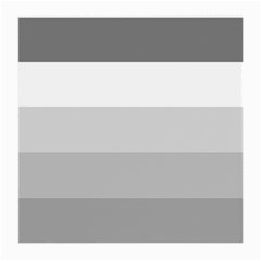 Elegant Shades Of Gray Stripes Pattern Striped Medium Glasses Cloth by yoursparklingshop