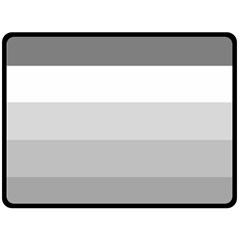 Elegant Shades Of Gray Stripes Pattern Striped Double Sided Fleece Blanket (large)  by yoursparklingshop