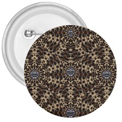 I Am Big Cat With Sweet Catpaws Decorative 3  Buttons by pepitasart