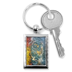 Colorful Abstract Texture  Key Chains (rectangle)  by dflcprints