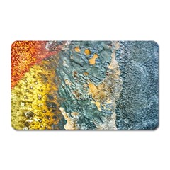 Colorful Abstract Texture  Magnet (rectangular) by dflcprints