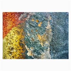 Colorful Abstract Texture  Large Glasses Cloth (2-side) by dflcprints