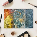 Colorful Abstract Texture  Cosmetic Bag (Large)  Back