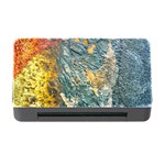 Colorful Abstract Texture  Memory Card Reader with CF Front