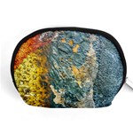 Colorful Abstract Texture  Accessory Pouches (Medium)  Front