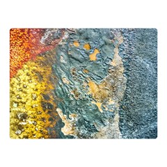 Colorful Abstract Texture  Double Sided Flano Blanket (mini)  by dflcprints