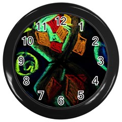 Girls Curiousity 12 Wall Clocks (black) by bestdesignintheworld