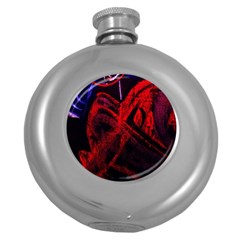 Girls Curiosity 8 Round Hip Flask (5 Oz) by bestdesignintheworld