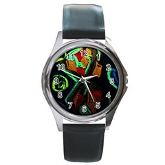 Girls Curiosity 12 Round Metal Watch by bestdesignintheworld