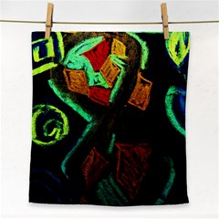 Girls Curiosity 12 Face Towel by bestdesignintheworld