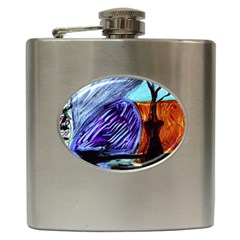 House Will Be Built 8 Hip Flask (6 Oz)