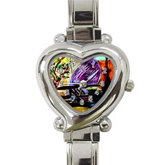 House Will Be Built 6 Heart Italian Charm Watch by bestdesignintheworld