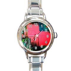 Humidity 12 Round Italian Charm Watch