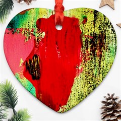 Humidity 9 Ornament (heart) by bestdesignintheworld