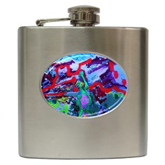 Desert Blooming 1/1 Hip Flask (6 Oz) by bestdesignintheworld