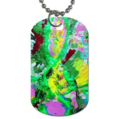 Desert Blooming 1/2 Dog Tag (one Side) by bestdesignintheworld