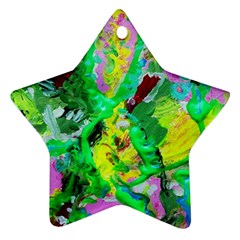 Desert Blooming 1/2 Star Ornament (two Sides) by bestdesignintheworld