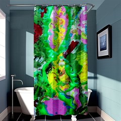 Desert Blooming 1/2 Shower Curtain 36  X 72  (stall)  by bestdesignintheworld