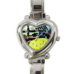 House Will Be Built 5 Heart Italian Charm Watch by bestdesignintheworld