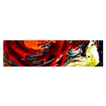 Sunset In A Mountains Satin Scarf (Oblong) Front