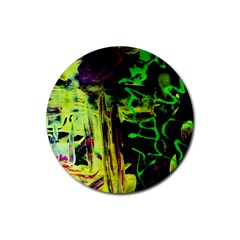 Spooky Attick 6 Rubber Coaster (round)  by bestdesignintheworld